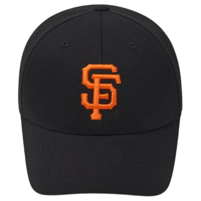 MLB Полиэстеровые Бейсболки Унисекс Черные Модные 3ACP0802N-14BKS