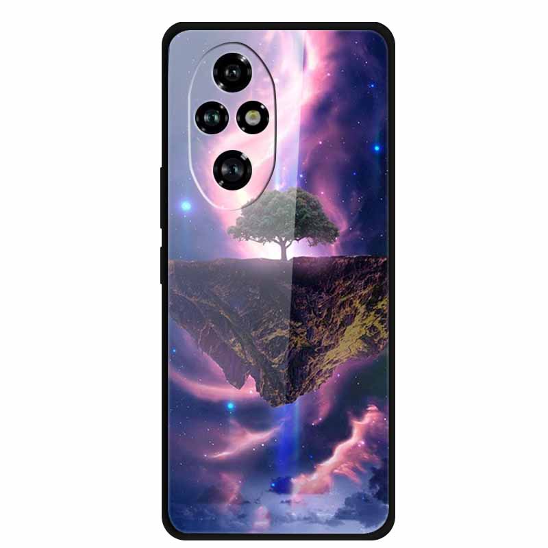 Tempered Glass Case For Honor 200 Pro Case Hard Phone Back Cover Soft Bumper For Honor 200 Pro Case Honor200 Pro 200Pro Bag Capa