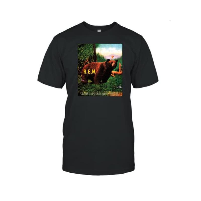 R E M Bear Nature MonSteR Concert Tour 1995 T Shirt 90s Rem