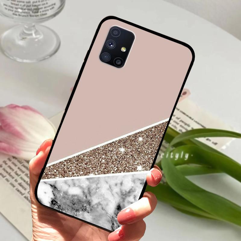 Чехол-бампер для Samsung Galaxy M51, мягкий ТПУ, силиконовый чехол с животными для Samsung A51 GalaxyM51 SM-M515F M 51 A 51 Fundas