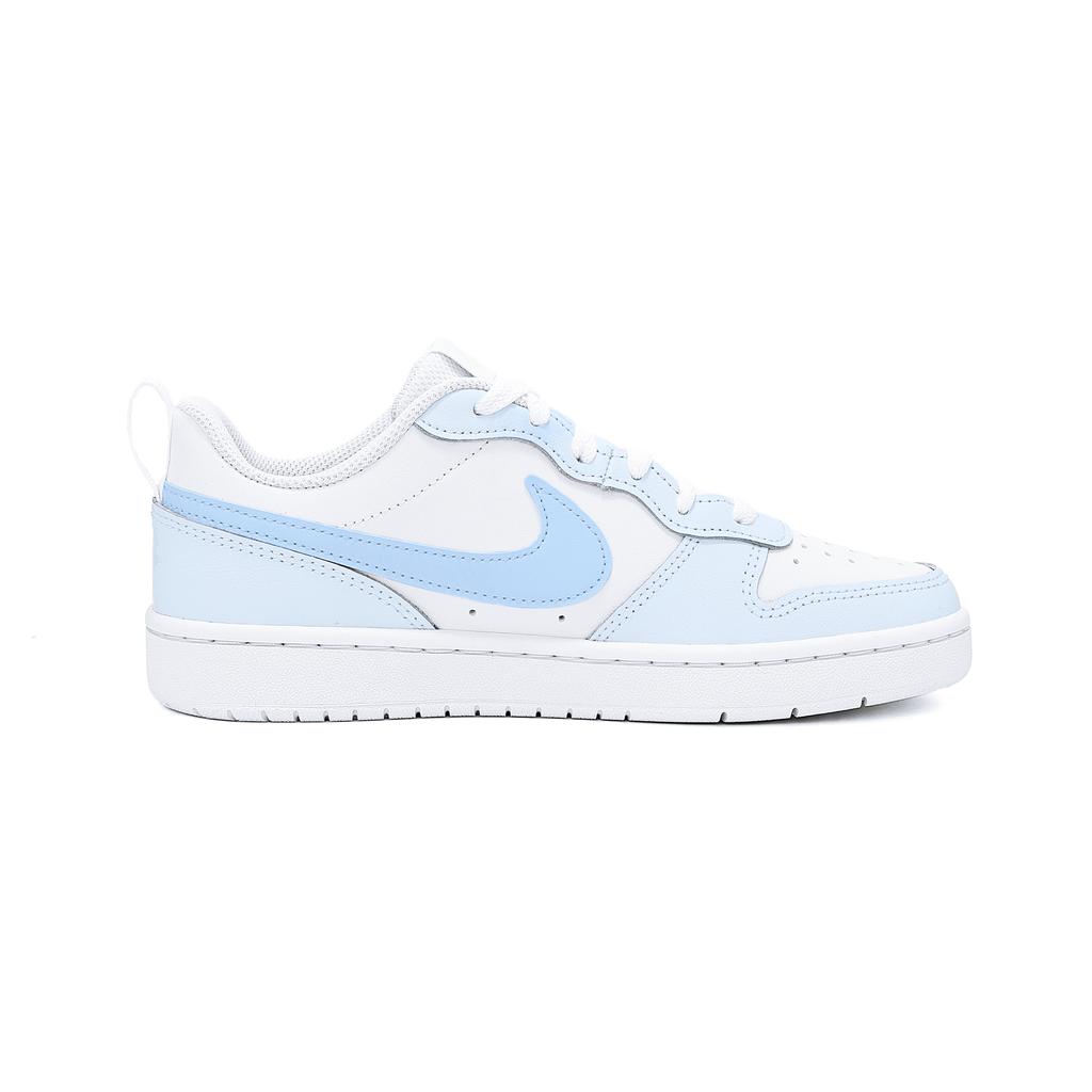Nike Court Borough Cloud Yarn Pu Low top Skateboard Shoes Unisex Light Blue BQ5448-100(team1427-)
