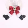 Pack of 2 Multifuntional Boot Bowknot Hair Accessory Hair Clip Christmas Bowknot Hairpiece Suitable for All Hairstyles