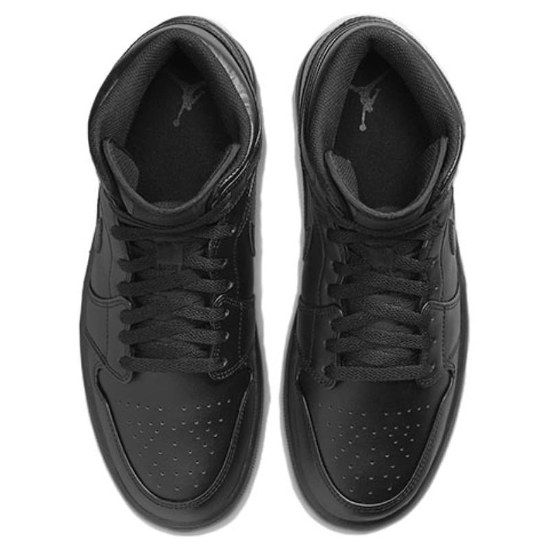 Jordan 1 Средние Тройные Черные Jordan 554724-093