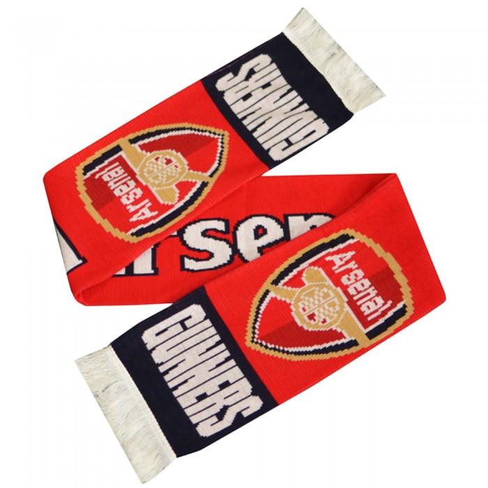 Arsenal FC Вязаный жаккардовый шарф «Канониры»