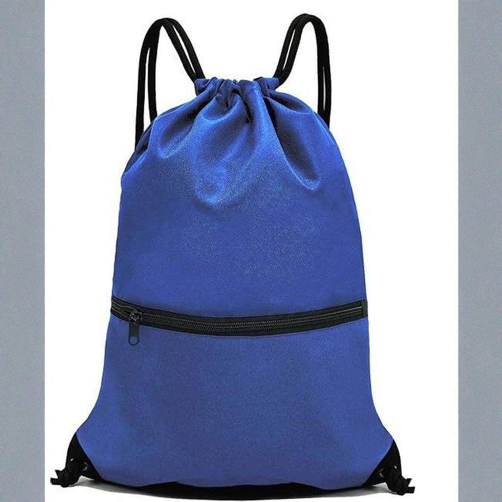 Sport Drawstring Pocket Backpack Men's and Women's Fitness Backpack Lightweight Basketball Bag Oxford Zipper Bag