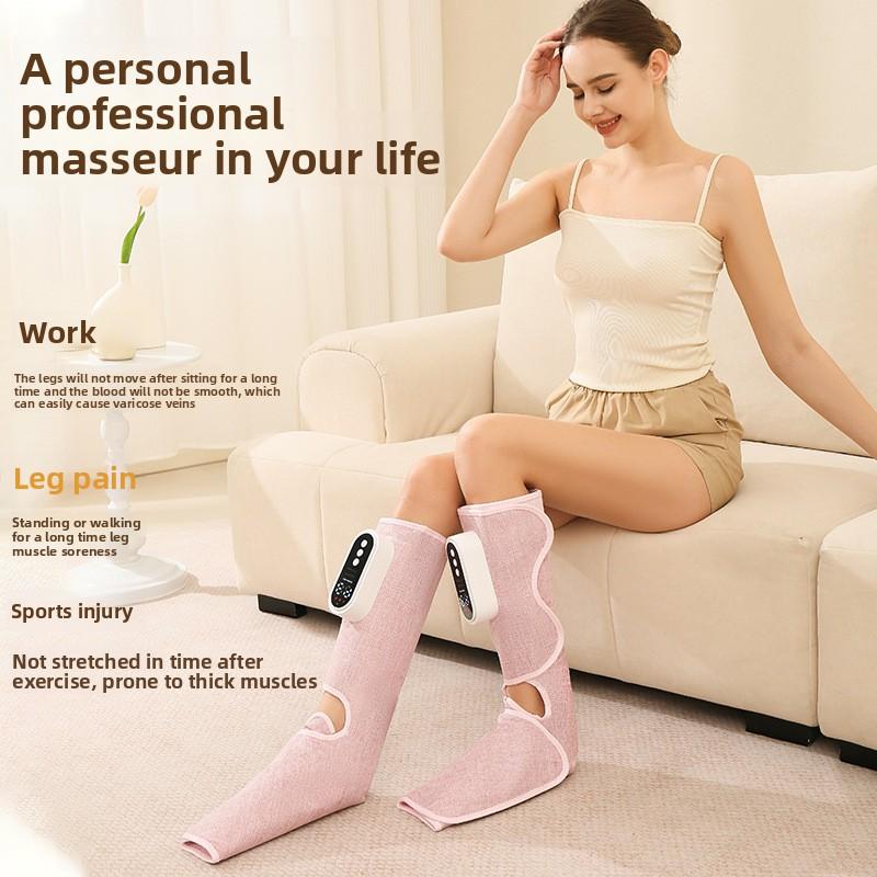 Массажер для икр Автоматический разминающий Бытовой для пожилых Обертывание для ног Интеллектуальный Компрессионный массажер для ног