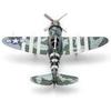 Maquette en métal - METAL EARTH - P-47 Thunderbolt - Blanc, gris et orange - Mixte - 15 ans et plus