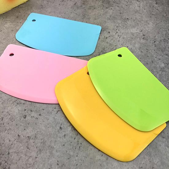 2 шт., набор нарезок для теста, инструменты для выпечки хлеба, скребок для теста полукруглой формы с эргономичным дизайном, легко чистящиеся скребки для чаши для кухонной пекарни