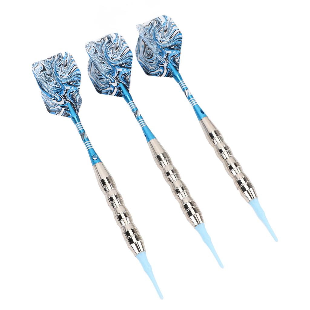 3PCS Soft Tip Darts Set for Dartboard Aluminum Alloy Steel PET Professional Darts with Shafts