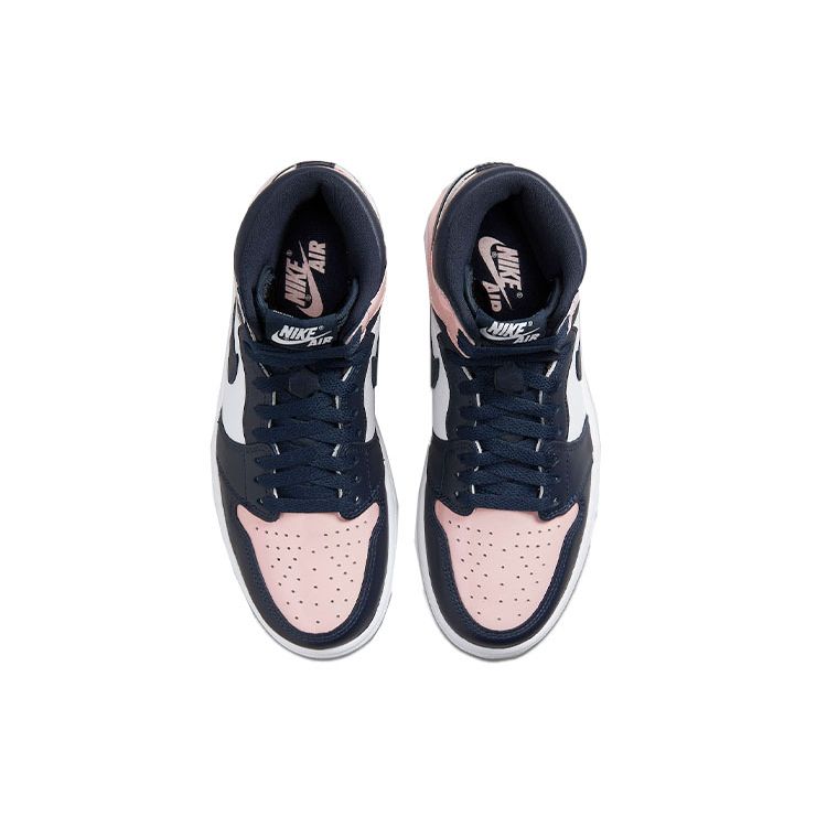 Air Jordan 1 Retro High OG SE Bubble Gum Женские кроссовки Розовая атмосфера Белая DD9335-641