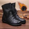 Women's Demi-season Boots Made of Genuine Leather