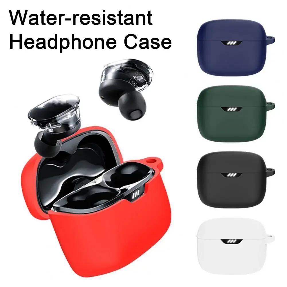 Подходит для JBL TUNE BEAM Glass Pod Чехол для защиты наушников-вкладышей Силиконовый чехол Противоударный и пылезащитный Чехол для наушников 12.4