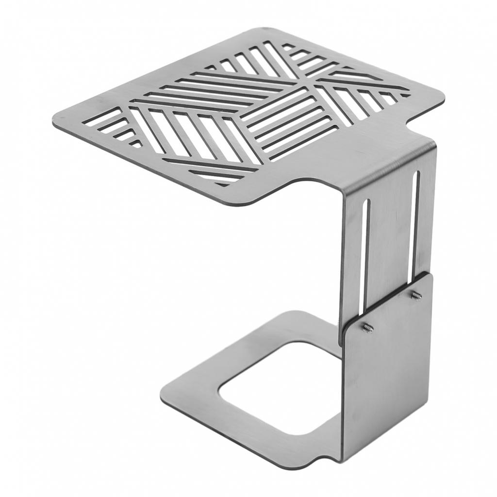 Подставка для взвешивания кофе черная для эспрессо-машин серебристая