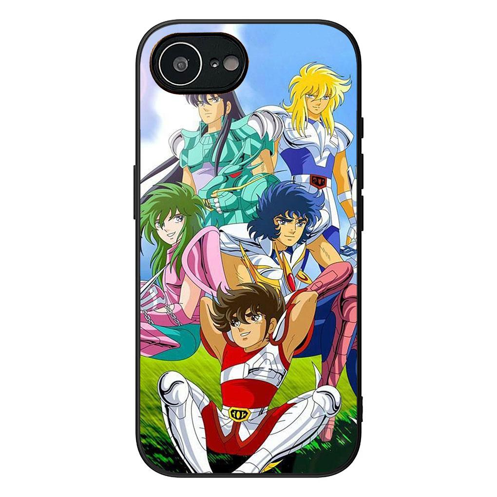 Lovely Saint Cartoon Seiya Phone Cover for Motorola Moto E13 E20 E32 E22 G22 G23 G32 G60 G72 G7 G8 G82 G9 Plus Power Case
