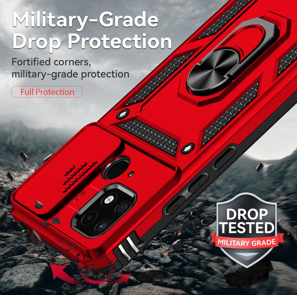 Для Redmi 10C 10 C чехол с магнитным кольцом-подставкой, раздвижная крышка, защитный чехол для камеры Poco C40 220333QPG C 40 Funda Poco C40 Capa