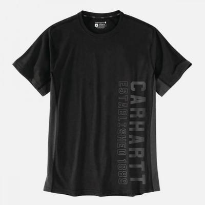 carhartt 105202 Футболка с коротким рукавом Posfit Logo Mw, черная 93679 93679