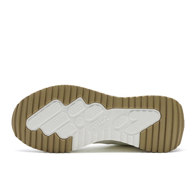 Fila 1970 Бродячие туфли Ретро Мода Универсальные Спортивные Дышащие Легкие Низкие Повседневные Кроссовки Женские Белый Серый F12W531114FSA