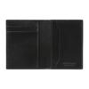 Montblanc Classic Brand Logo Calfskin Card Holder Unisex Accessories Black MB198321