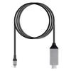 USB C To HDMI-compatible Cable USB-C Type C To HDMI-compatible HDTV TV Cable 6.6FT 10 Gbps Fit for MacBook Pro/Air iPad Pro 2020