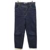 Cut Off Tapered Denim Pants W34 Jeans Men's Used