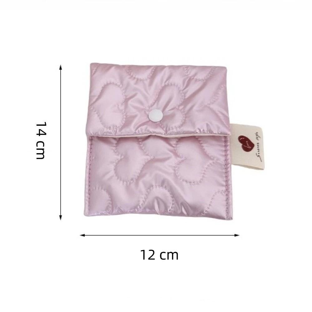 Large Capacity Cosmetic Bag Portable Makeup Bag Sanitary Napkins Storage Bag Makeup Storage