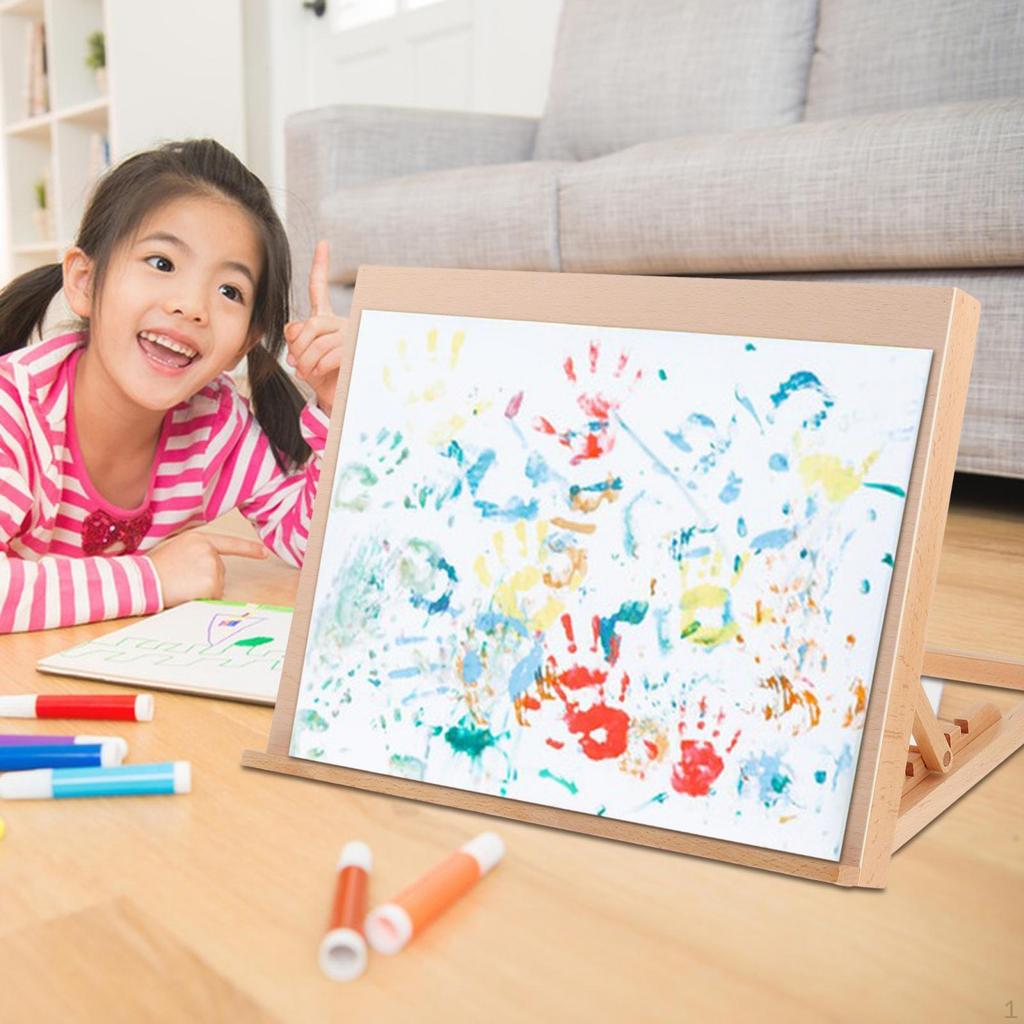 Настольная настольная мольбертовая доска для рисования с сильной опорой для книг, рисование эскизов