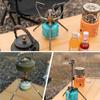 Outdoor Camping Gastank and Stoves Bracket Portable Detachable Furnace Rack Height Adjustable