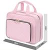 Large Capacity PU Makeup Bag Lady Travel Cosmetic Bags Beauty Make Up Wash Organizer Handbag for Women
