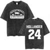 TV Heated Rivalry Shane Hollander Ilya Rozanov Hockey Washed Tshirt Couples Mens Clothing Casual Cotton T Shirts Streetwear