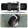 20MM 22MM 24MM Холст + Коровья кожа Ремешок для часов Для Panerai PAM111 441 Diesel Мужской Нейлоновый ремешок для часов Спортивный Наручный ремешок Браслет