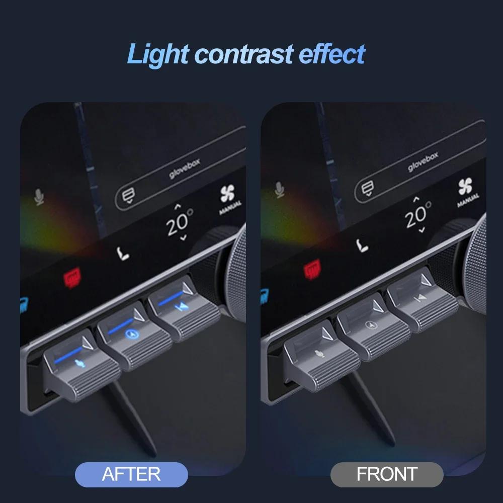 Умный контроллер рулевого колеса Беспроводная кнопка управления с подсветкой Интеллектуальное управление громкостью Для навигационного плеера