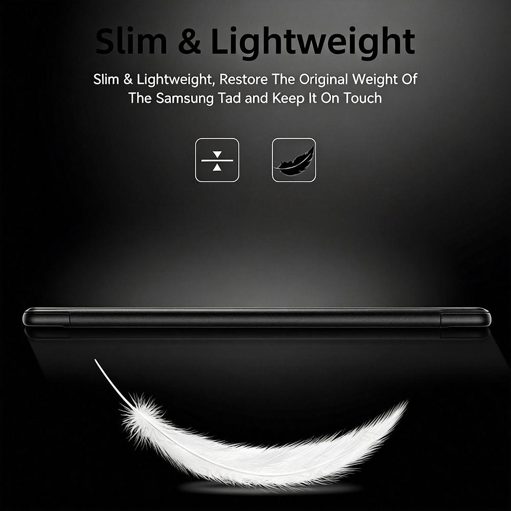 For Samsung Galaxy Tab A8 A9 A11 Plus 10.5 8.7 11 X200 X210 X230 X110 X130 Soft Silicone TPU Tablet Case Stand Flip Smart Cover