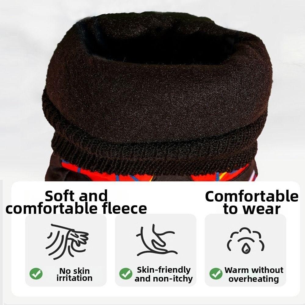 Thicken Children Snow Mittens Waterproof Outdoor Thermal Gloves Unisex Kids Ski Gloves Skiing