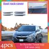 Для Hyundai Tucson ix35 LM 2010~2015 Автомобильная крыша Багажник Поперечина Деталь Конечная заглушка рейлинга Ободок Оболочка Аксессуары 2011 2012