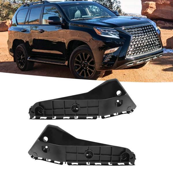 Пара кронштейнов переднего бампера для Lexus GX460 2014-2023 (Номер детали #5211660230/5211560190)