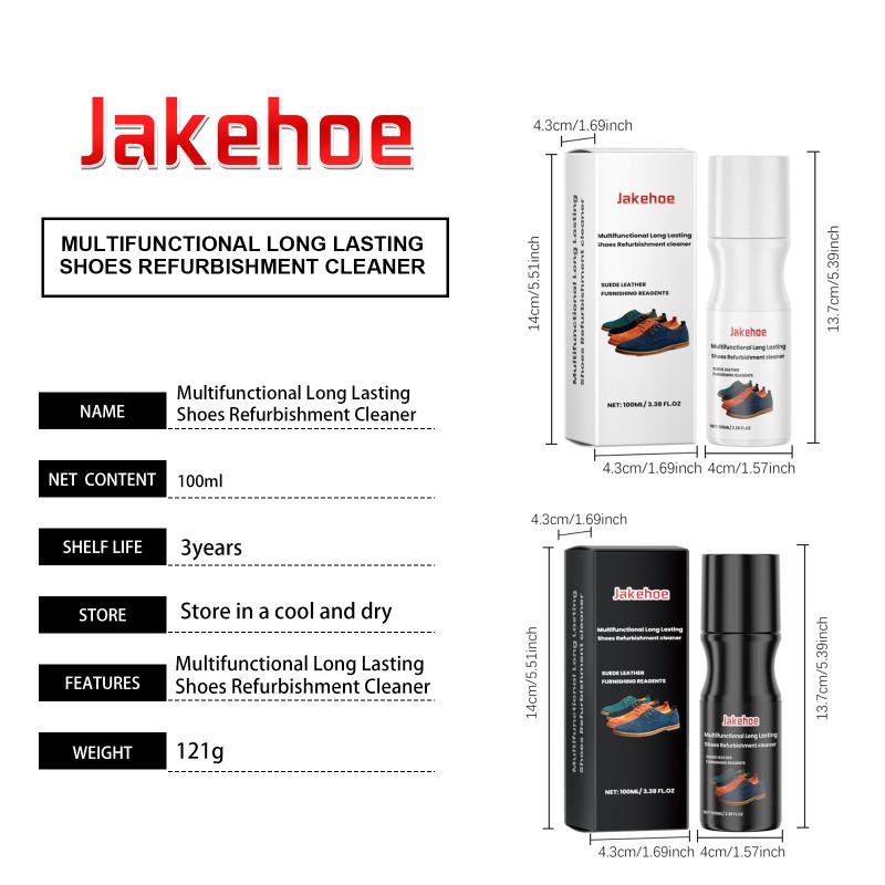 Jakehoe Black Vamp Очиститель для реставрации, Многофункциональное средство для ежедневной очистки пятен с кроссовок