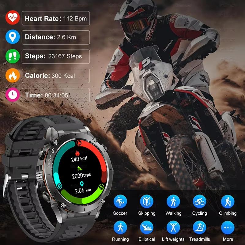 2025 New Ultra GPS Smart Watch 10ATM Waterproof Built-in Dual-band GNSS Compass Military Sport Men SWIM Bracelet For Xiaomi IOS