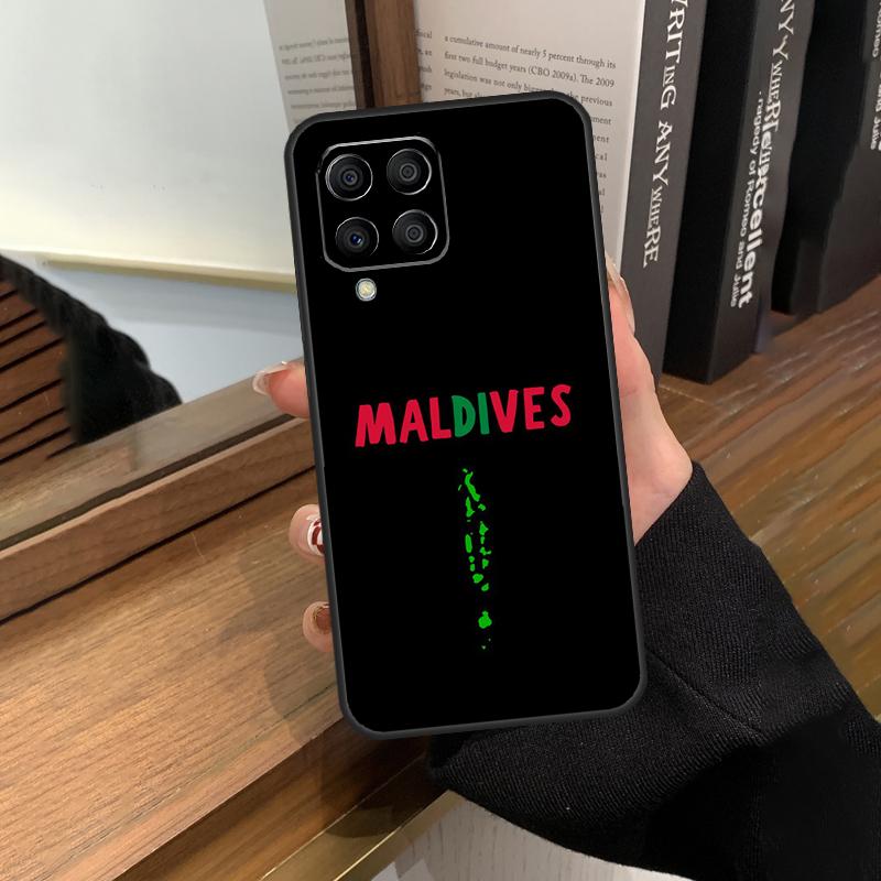 Паспорт Мальдив для Samsung Galaxy M13 M23 M33 M53 M21 M31 M51 M30s M20 M12 M32 M52 M14 M34 M54 Чехол для телефона