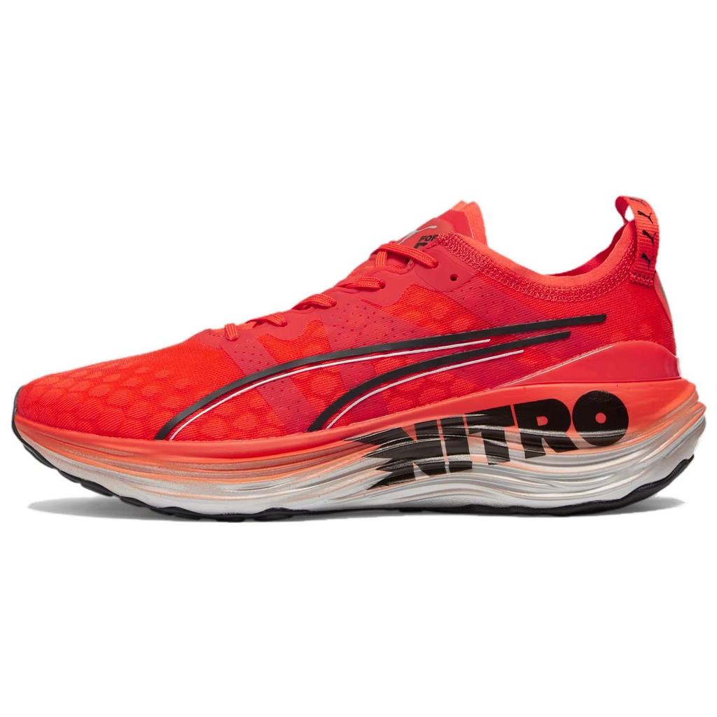 Puma ForeverRun Nitro Cherry Tomato Men Sneakers Red Black 380017-02