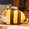 Мягкая Милая Пчела Собака Плюшевая Кукла Милая Толстая Собака Шиба Большая Подушка для Бросков Девушка Кровать Держащая Тряпичная Кукла Подарок на День Рождения