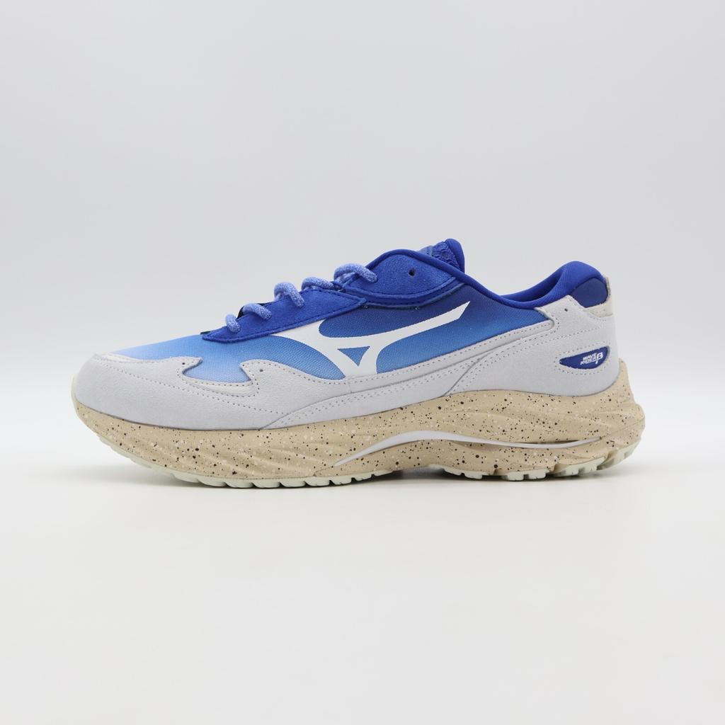 D1GA241001 Хироси Нагаи Mizuno Wave Rider I2 Синий Белый Песочный Бежевый (Мужской)