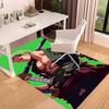 One Piece Zoro Printed Absorbent Washable Carpet, Non-Slip Bathroom Mats, Kitchen Rugs, Yoga Mat,Living Room Entrance, Camping Picnic Rugs