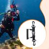 Scuba Diving Lanyard with Quick Release Buckle Metal Heavy Duty Retractable Camera