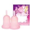 Fairy Cup Menstrual Cup X 2 Silicone Set, Sanitary, Tampons, Pads, Period, Reusable, Eco-Friendly, Medical-Grade
