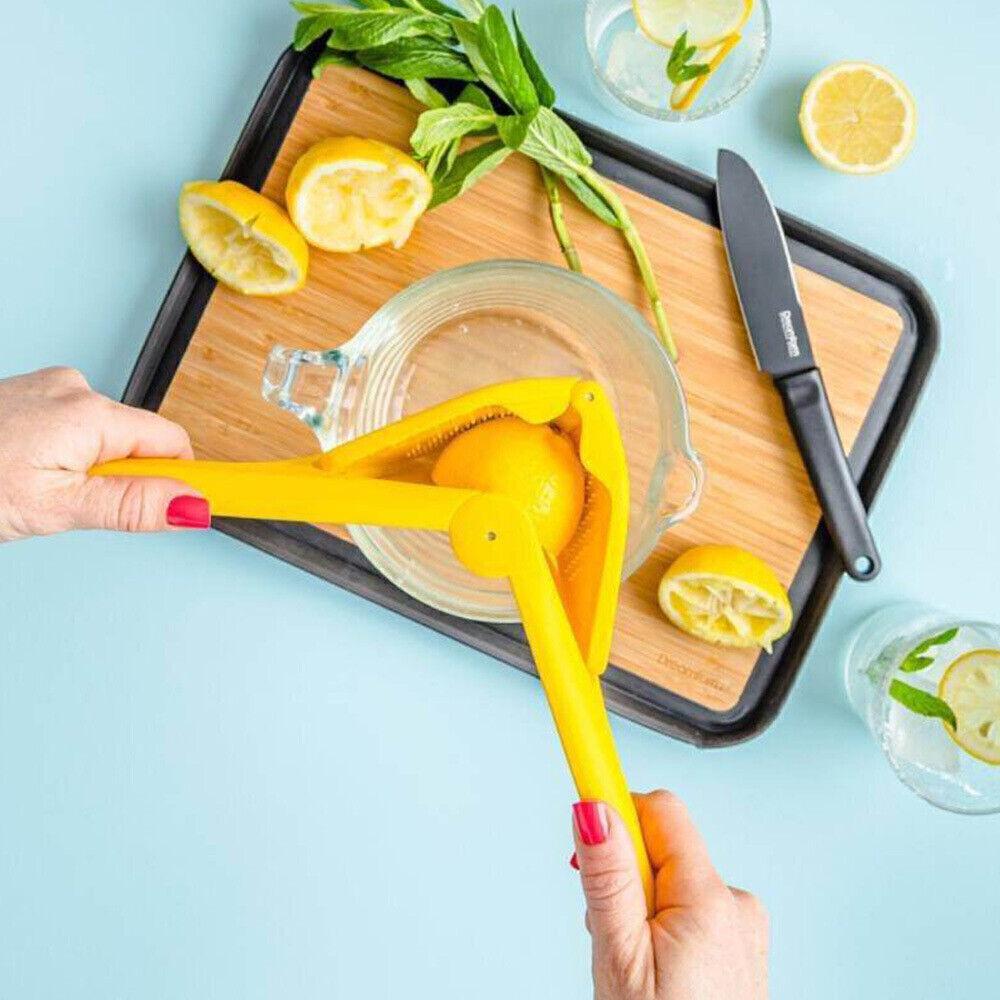 Easy Squeeze Lemon Juicer Manual Orange Citrus Juice Maker Hand Squeezer Foldabl