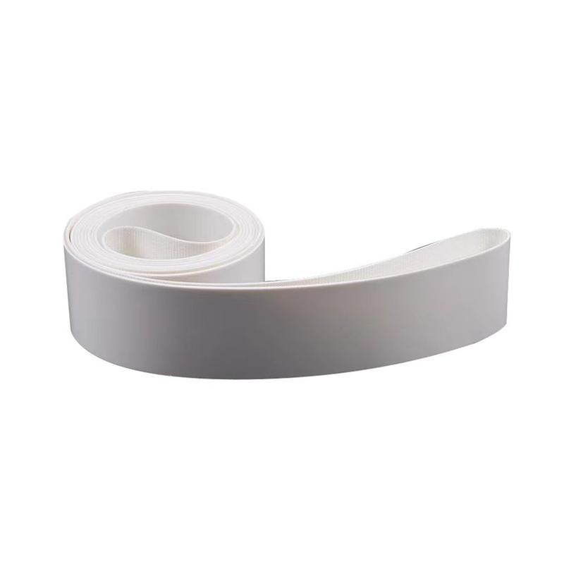 White PVC Industrial Transmission Conveyor Belt Perimeter:600mm-1050mm Belt Width: 60/65/70/75/80/85mm (Can Customized Size)