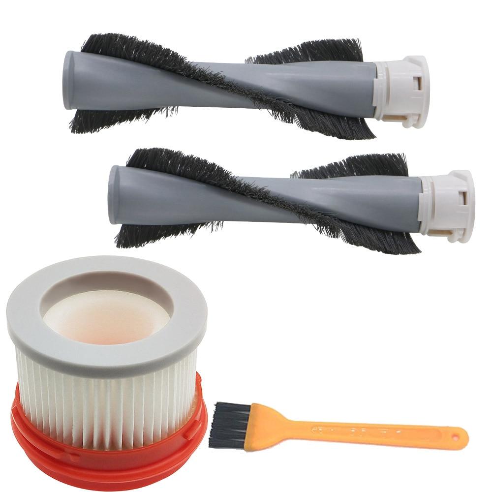 Щетка для удаления клещей для Xiaomi Mijia 1C Dreame V9 V10 V9P V11, аксессуары для ручного пылесоса, роликовая щетка, щетка для пола, фильтр