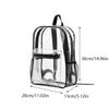 Large Capacity Clear Backpack Visible Transparent School Bag Transparent Backpack  Fitness