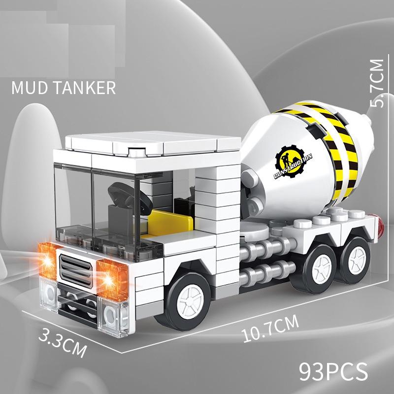 Совершенно новые совместимые строительные блоки для транспортных средств Lego City, идеально подходящие для подарка мальчикам