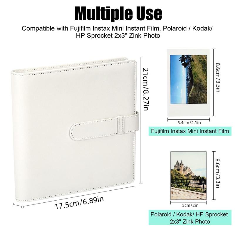 256 Cards Photocard Holder Book Card Protectors Pages Photo Card Card Holder Sleeve for Kpop Storage Office Card Organization Protect Card